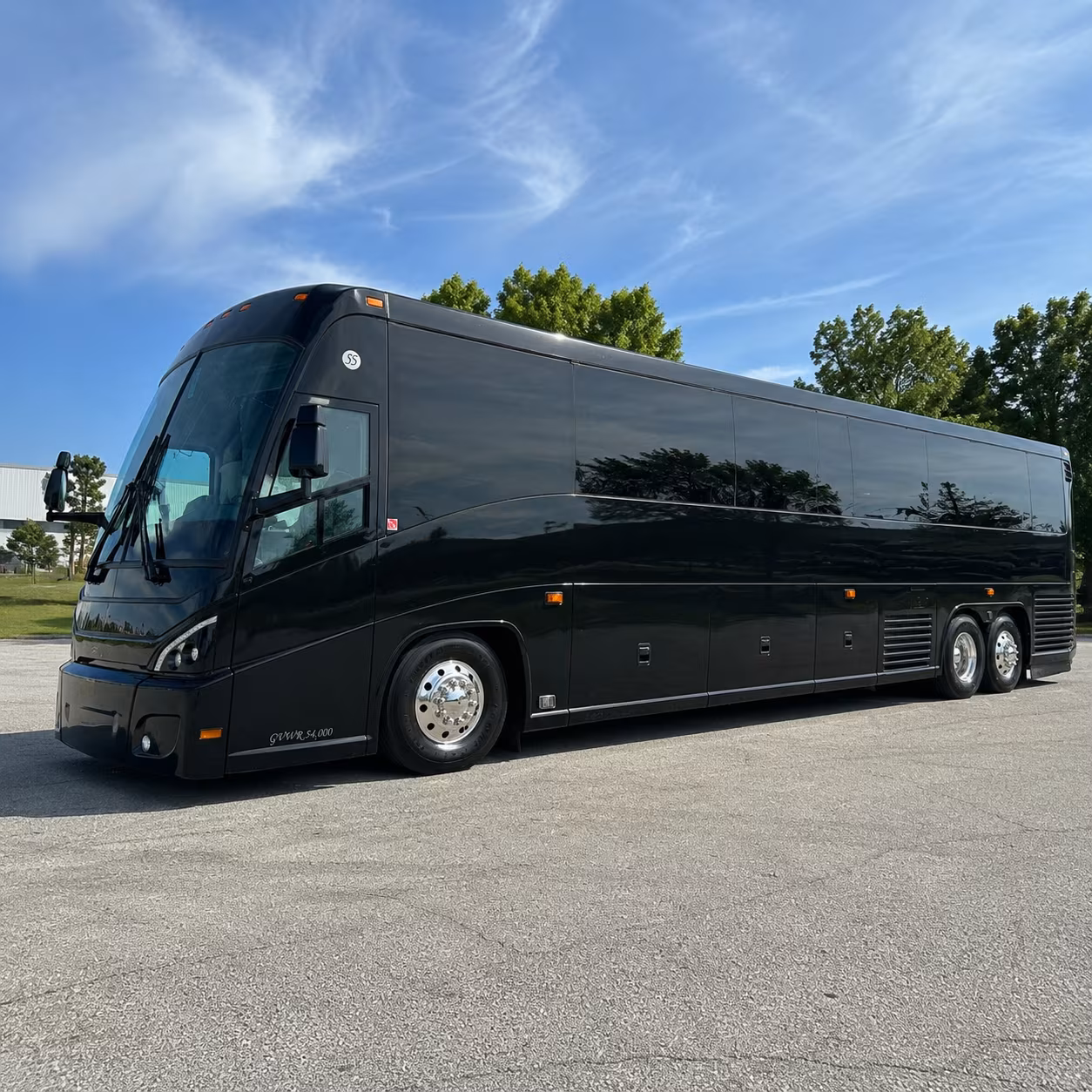 las vegas 47 passenger charter bus