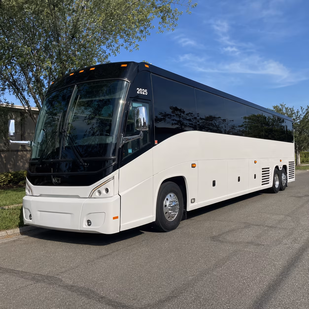 las vegas charter bus
