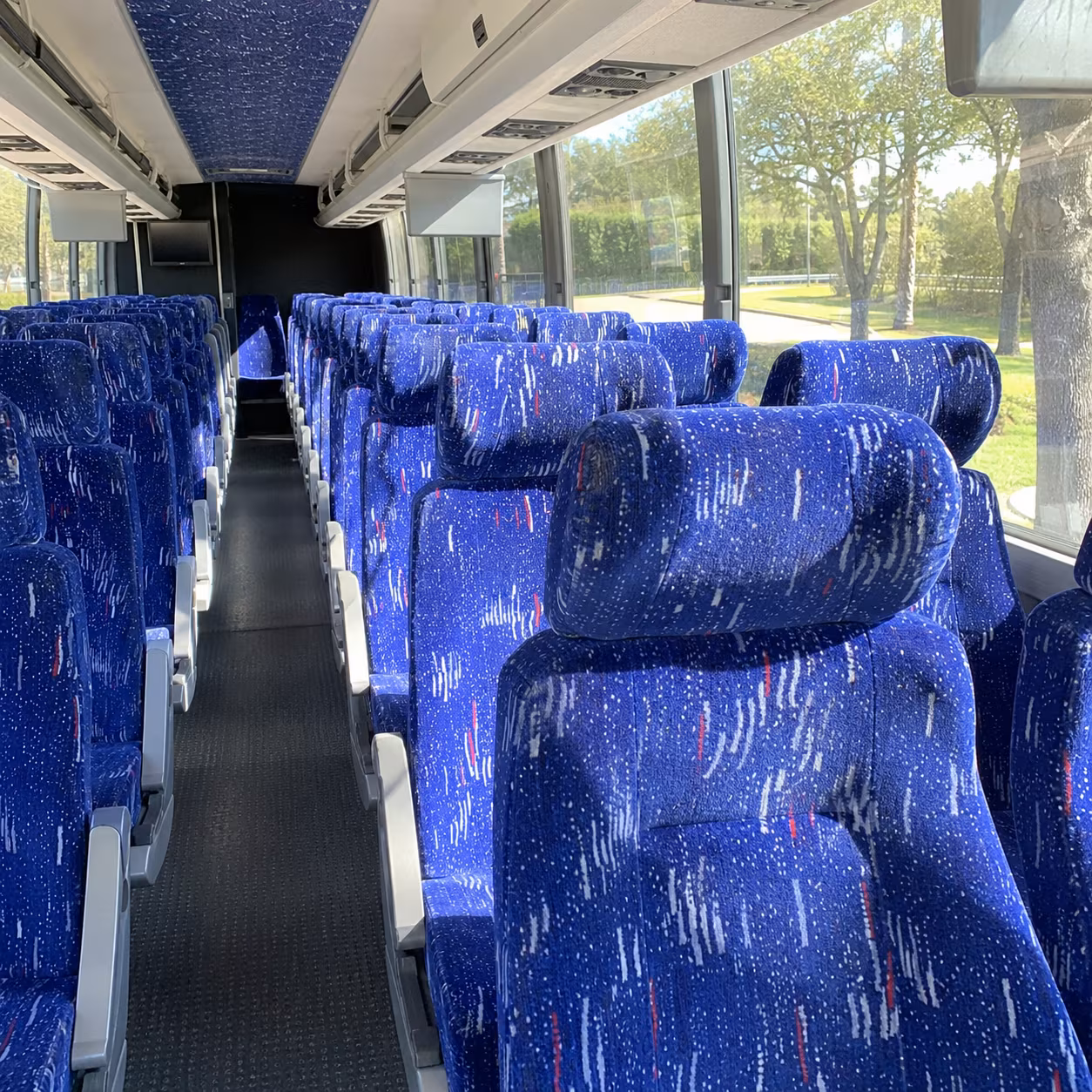 las vegas field trip transportation onboard seating