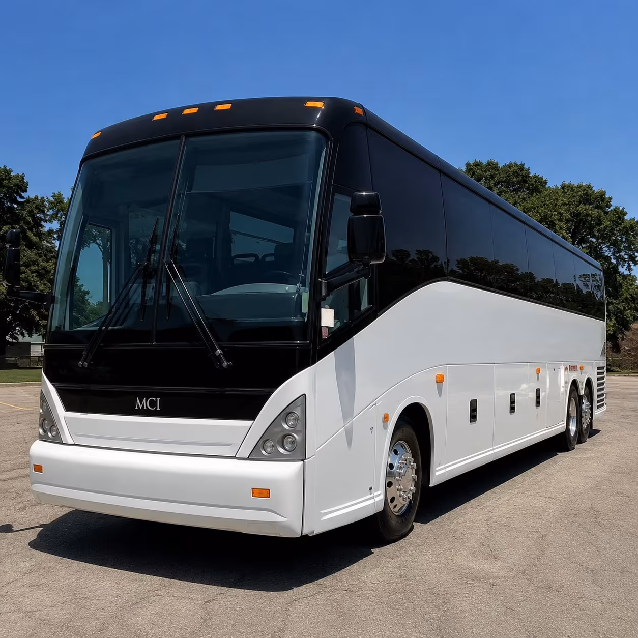 las vegas government military charter bus rental