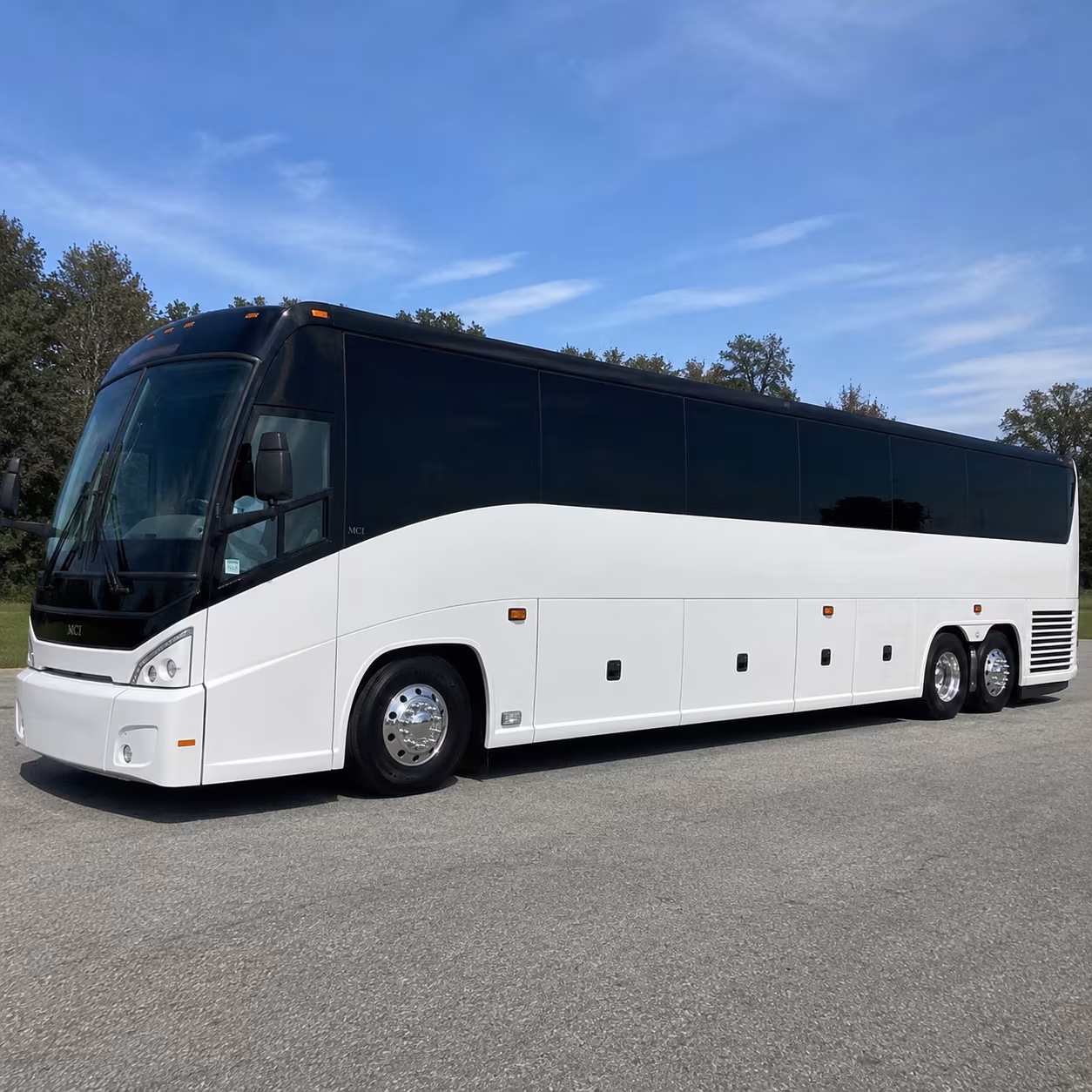 las vegas long distance charter bus rental