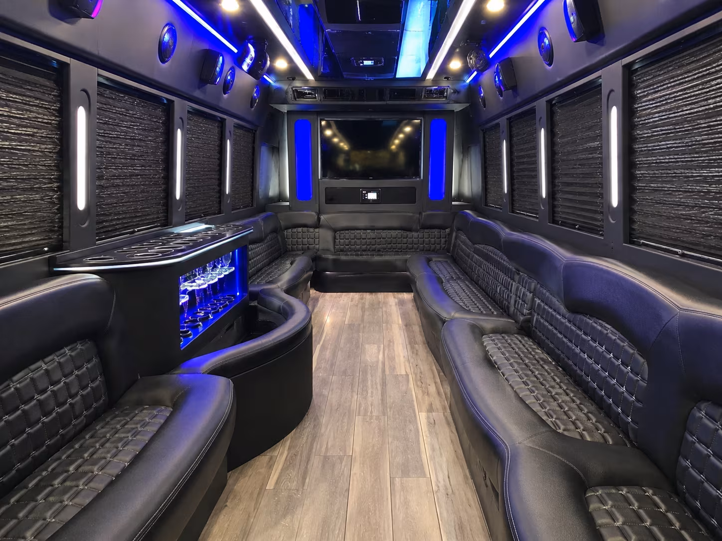 las vegas new years eve party bus rental