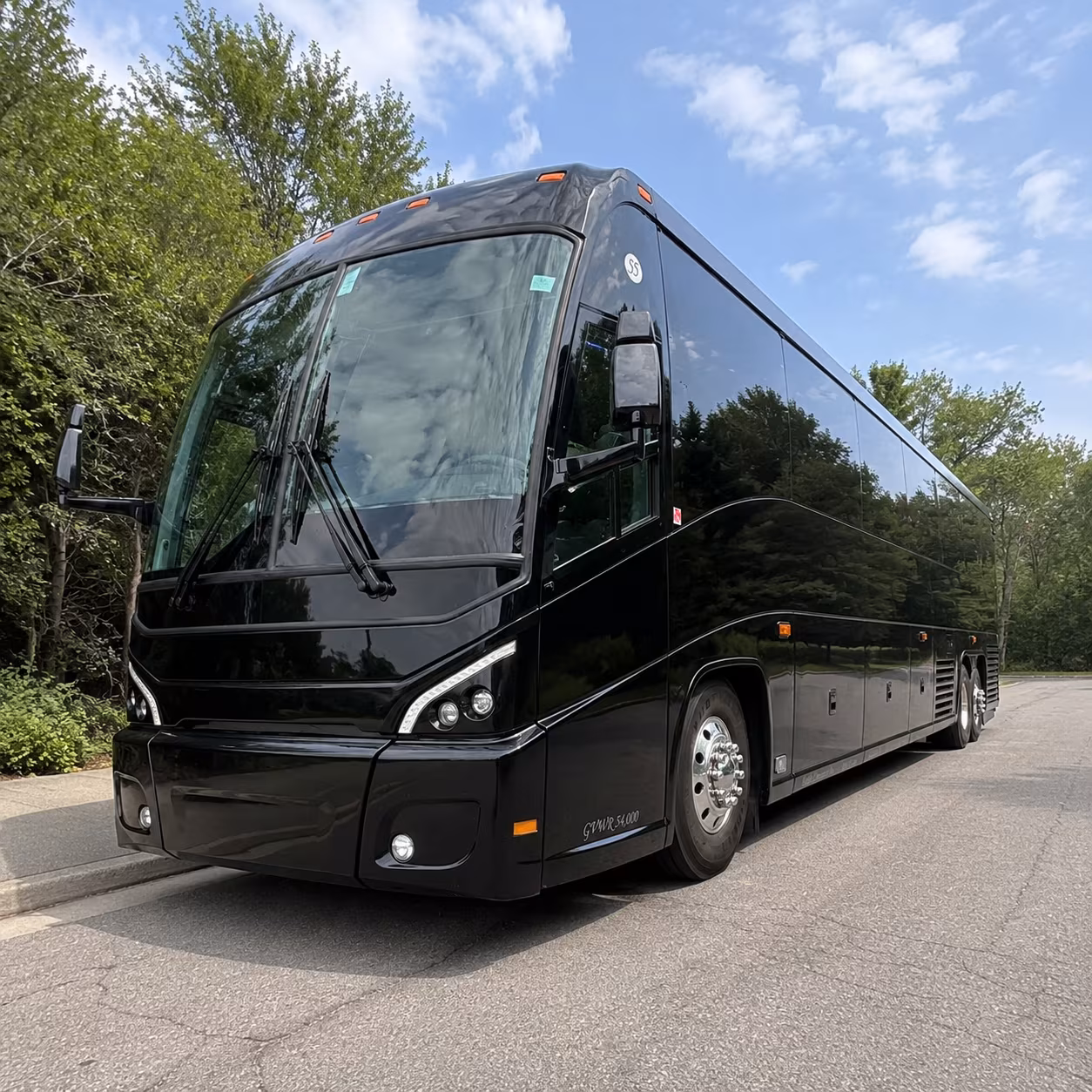 las vegas private event charter bus rental
