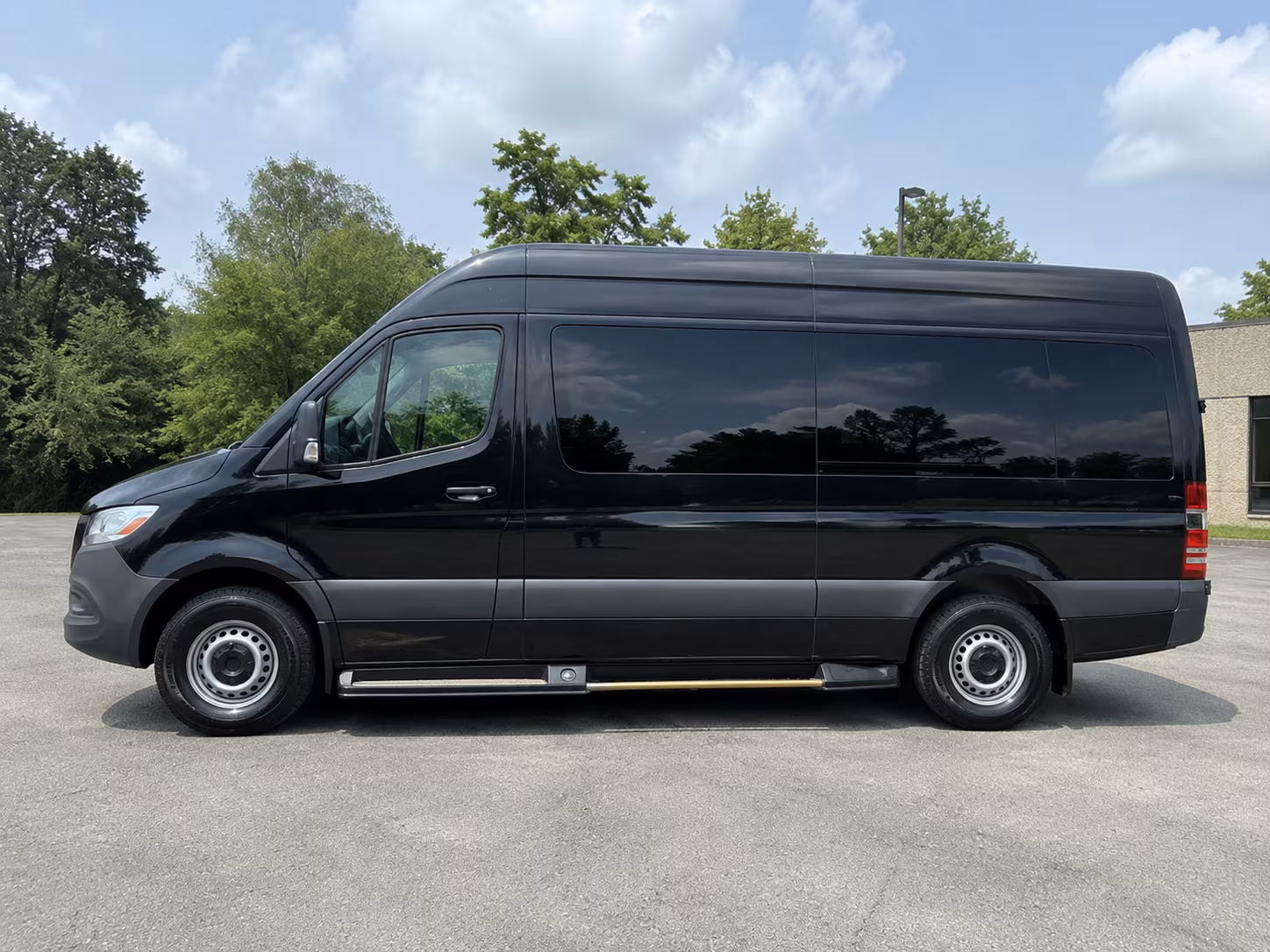 las vegas sprinter van with driver